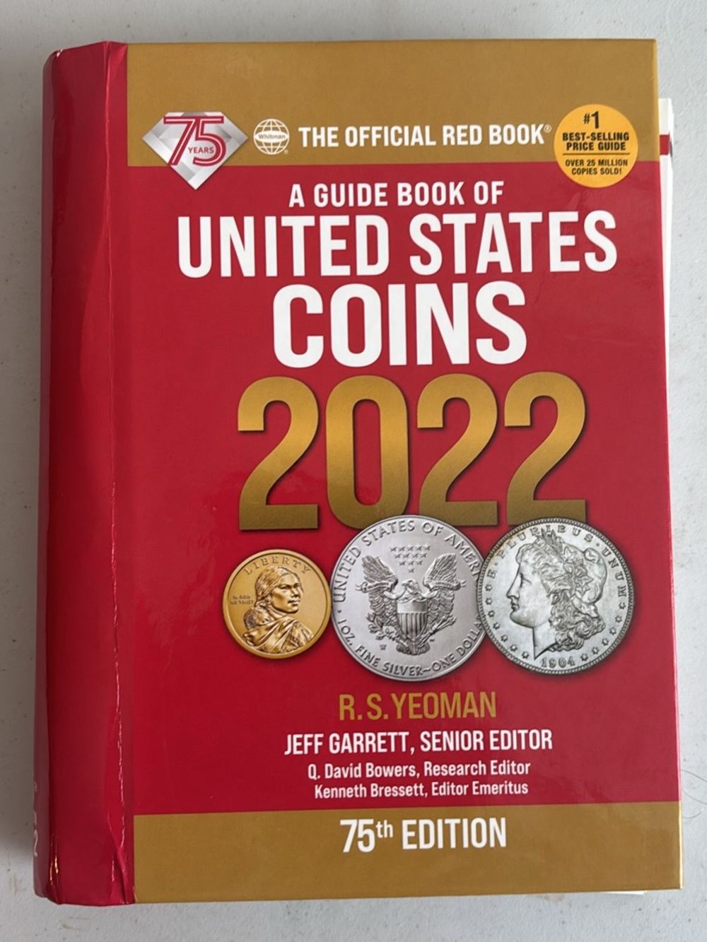 Red 2022 United States Coins Guide Book by R.S. Yeoman